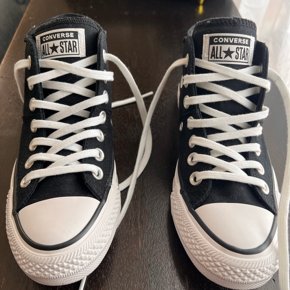 Converse Shoes - Converse Black and White Low Top Sneakers